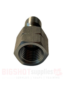 1/4" QD Plug SS FNPT