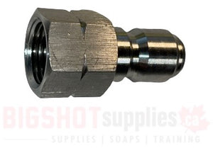 3/8" QD Plug SS FNPT