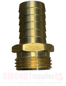 Brass Garden Hose Thread (Barbed x GHT) Male