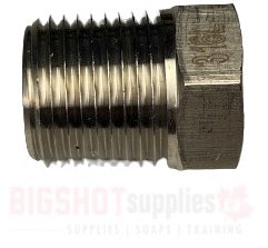 Stainless Steel Male NPT x Female NPT Bushing (High Pressure)