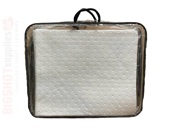 CONTRACTOR GRADE WHITE SPILLPAD 2mm(OIL ONLY)-BAG OF 25