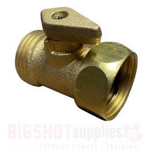 Load image into Gallery viewer, Brass Garden Hose Thread Straight Shut-Off
