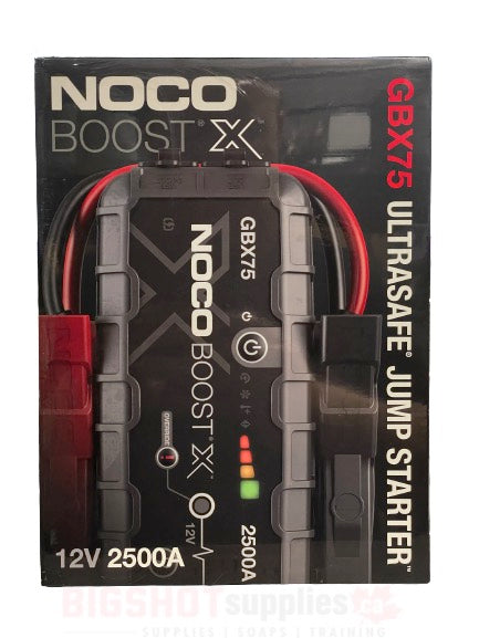 Noco GBX75 - 2500A 12V UltraSafe Lithium Jump Starter