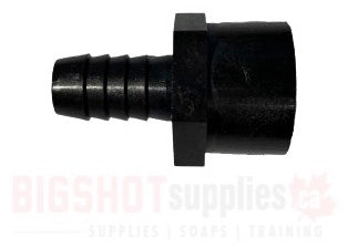 Black Polypropylene Barb x Female NPT