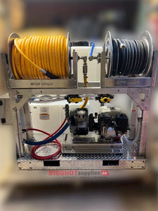 High Volume/Low Pressure Skid W/ High Flow Proportioner