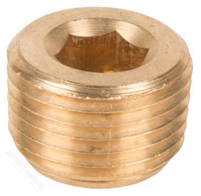 Cosunk Plug Brass Countersunk Plug – Big Shot Supplies