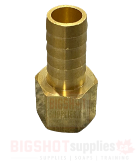 Brass Hose Barb x Female NPT