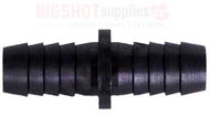 Black Polypropylene Hose Mender/Splicer (Barb X Barb)