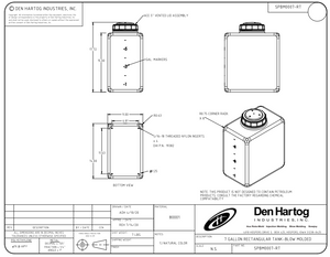 7 Gallon Soap Tank (Den Hartog)