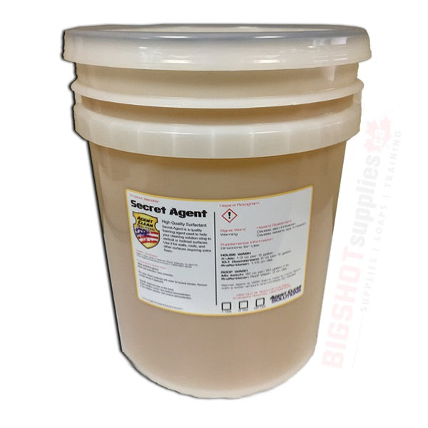 Secret Agent (5 Gallon) - Surfactant (Roof Washing) (House Washing)