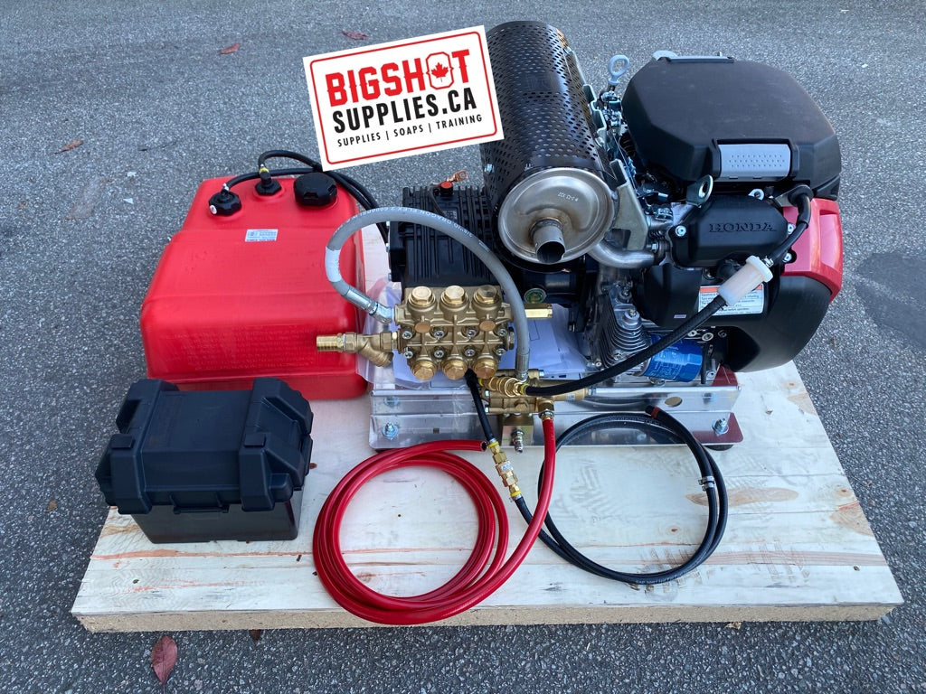 8.0GPM@3500PSI Gear Drive with Honda GX690 – Big Shot Supplies