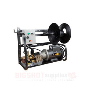 2,000 PSI - 4.0 GPM Electric Pressure Washer with Baldor Motor and General Triplex Pump